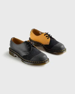 1461 Reverse Black+Tan Smooth+Nappa