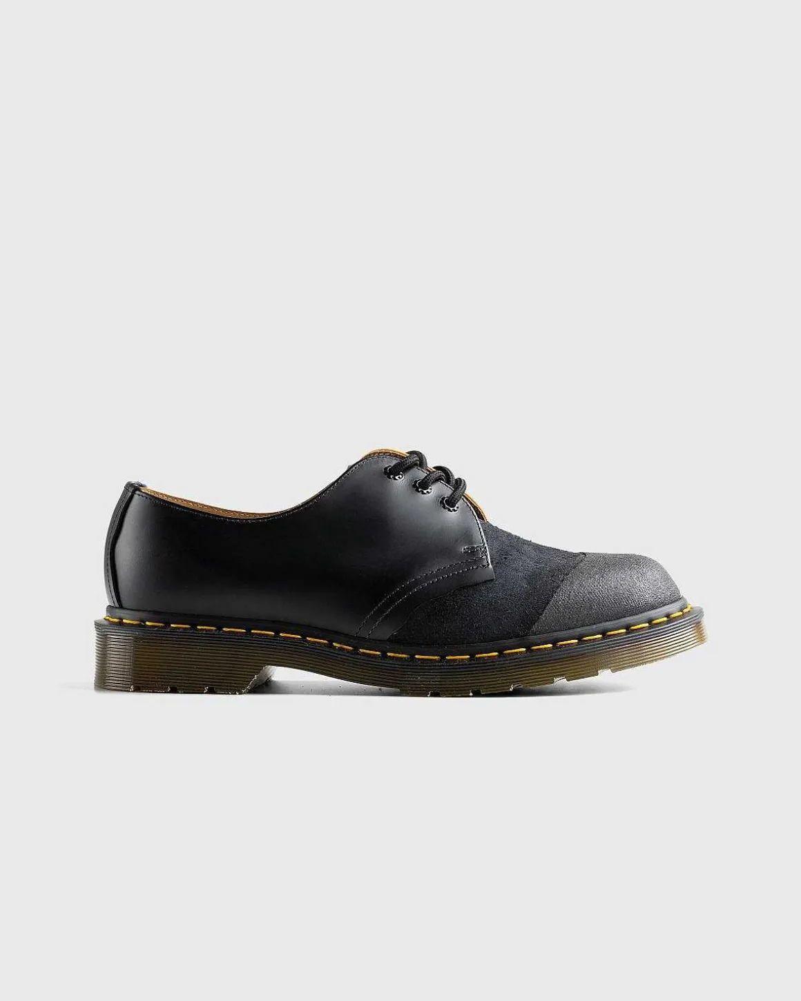 1461 Reverse Black+Tan Smooth+Nappa