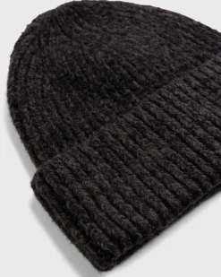 Ribbet Wool Beanie Gra