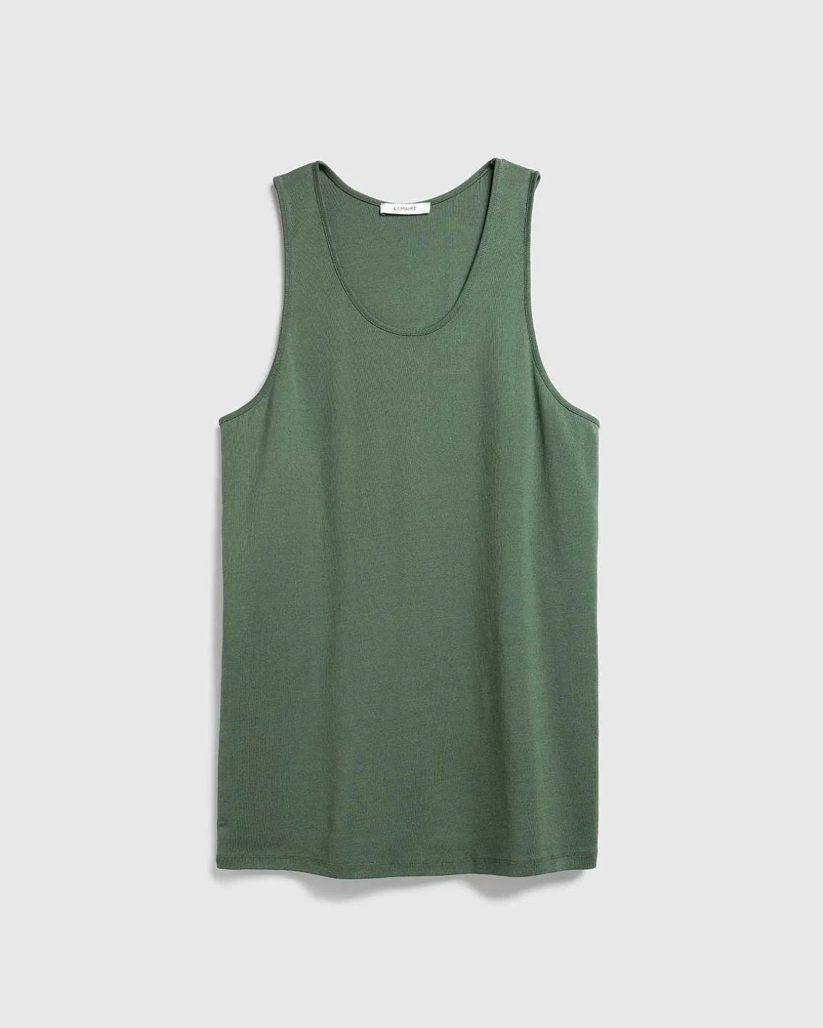 Rib Debardeur Smoky Green