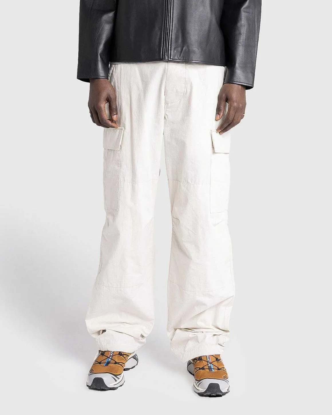 Ripstop Cargo Pants Beige
