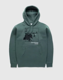 Run 4 Yer Life Hoodie Alpine Green
