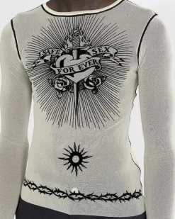 Safe Sex Tattoo Top Nude