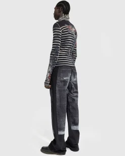 Sailor Tattoo Langaermet Navy/Beige