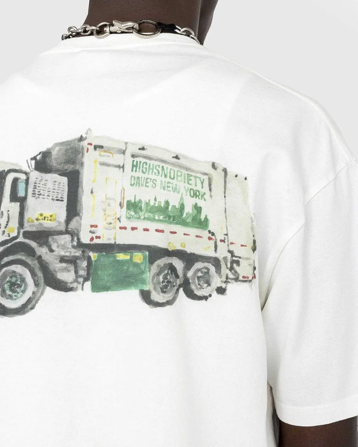Sanitet Truck T-Shirt Hvid