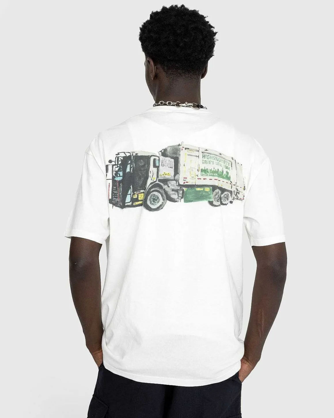 Sanitet Truck T-Shirt Hvid