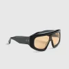 Saraa Sort Acetat/Rav Linse
