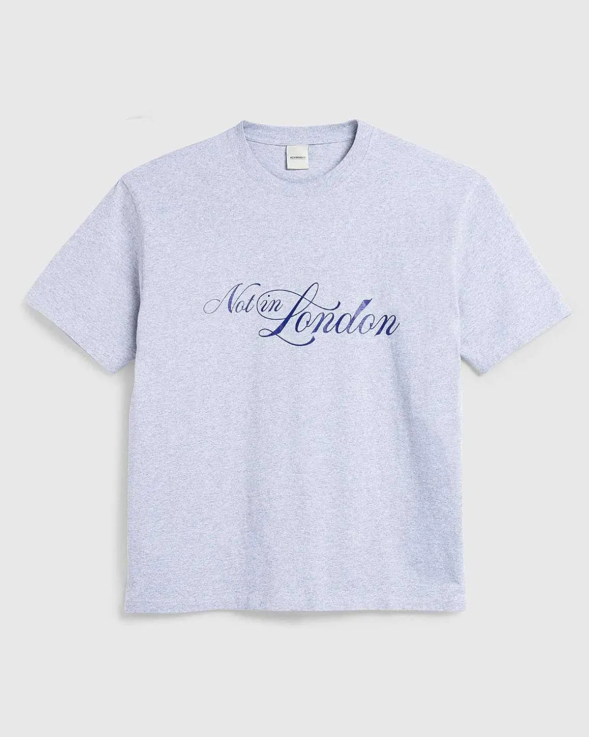 Script Logo T-Shirt Gra