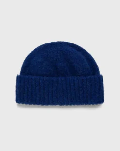 Shaggy Dog Knit Beanie Bla