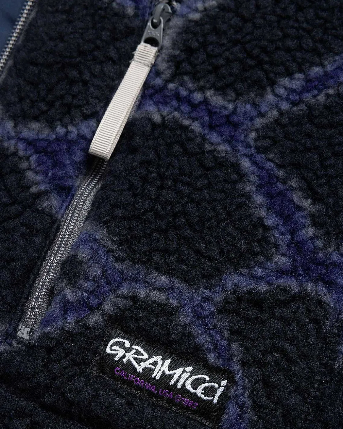 Sherpa Jakke Agate Navy