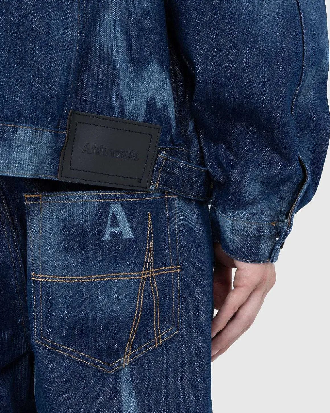 Signature Lav Talje Jeans Indigo