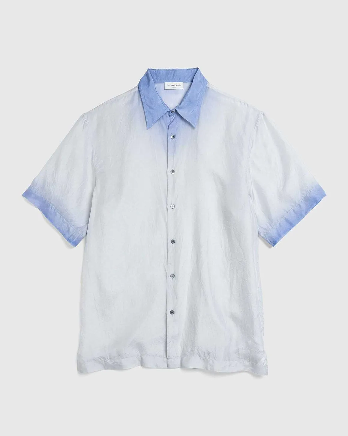 Silke Cassi Skjorte Gradient Blue