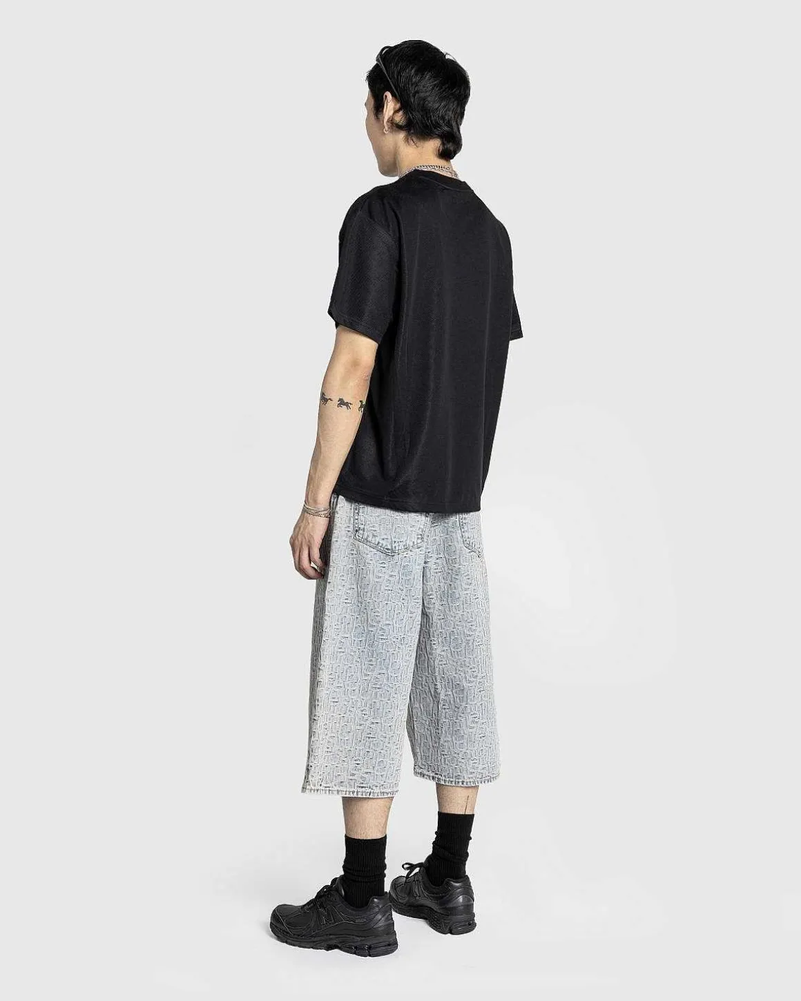 Skeleton Mesh Tee Sort