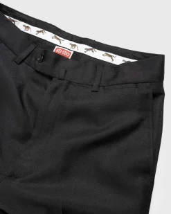 Slim-Fit Bukser Sort
