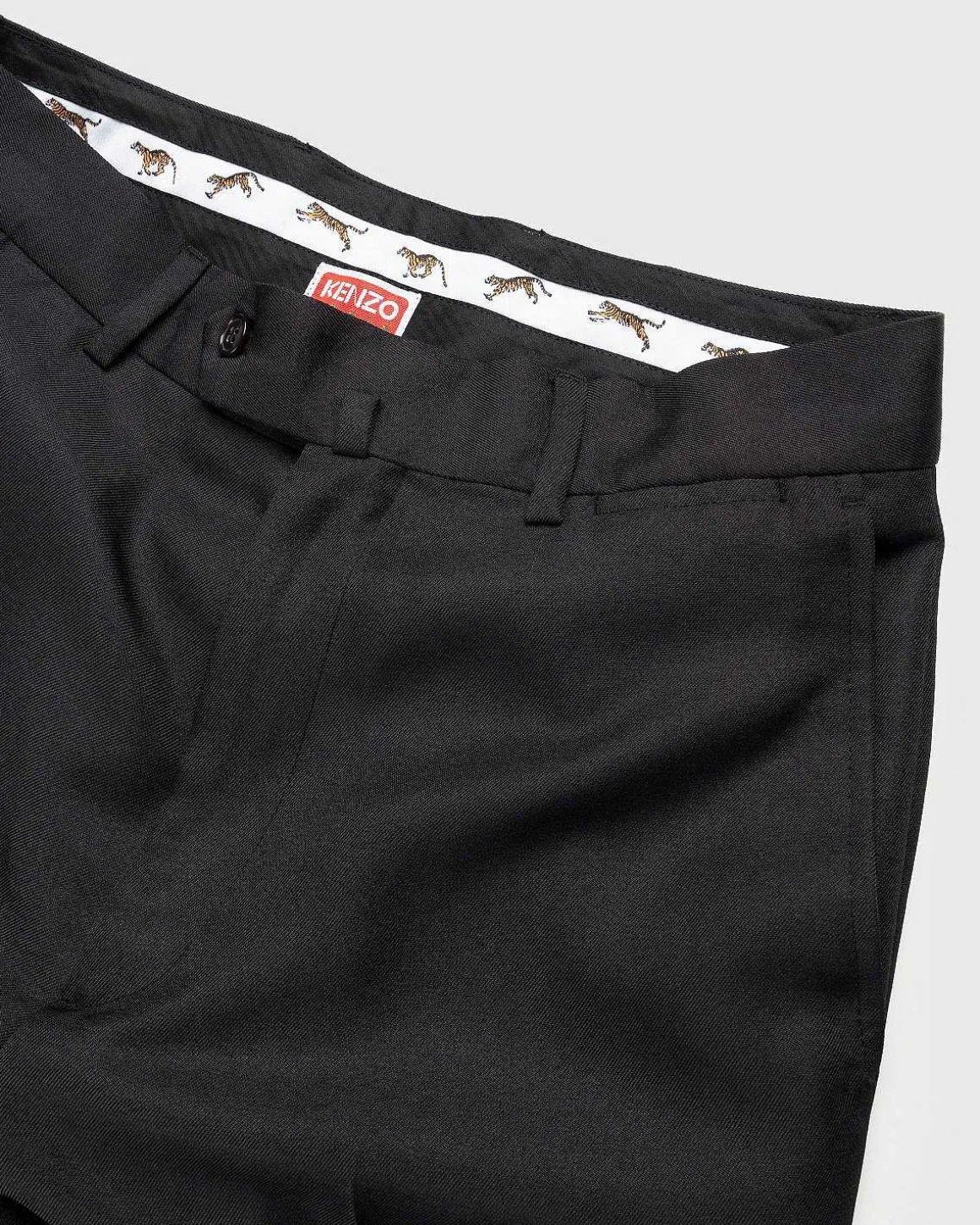 Slim-Fit Bukser Sort