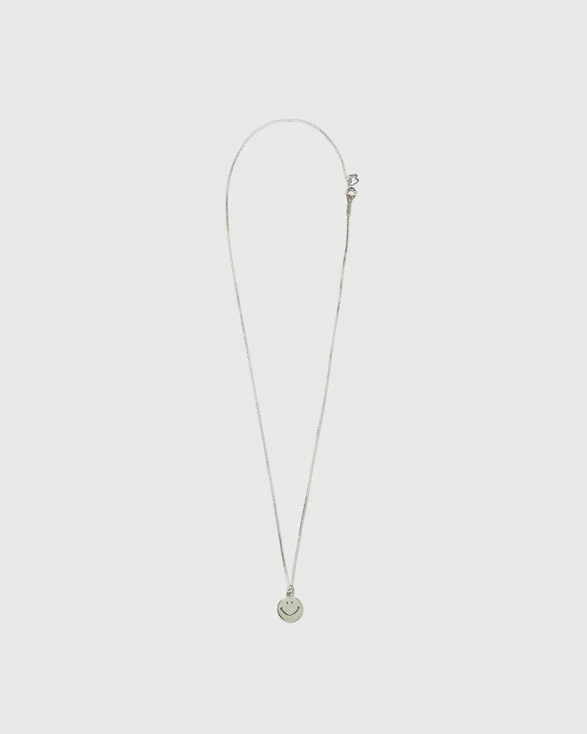 Smile Pendant Halskaede Solv