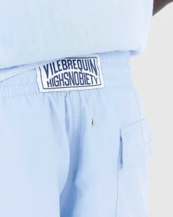 Solid Swim Chambray