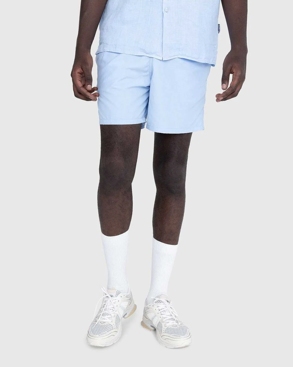 Solid Swim Chambray