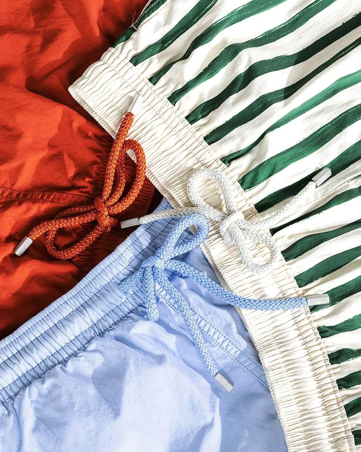Solid Swim Chambray