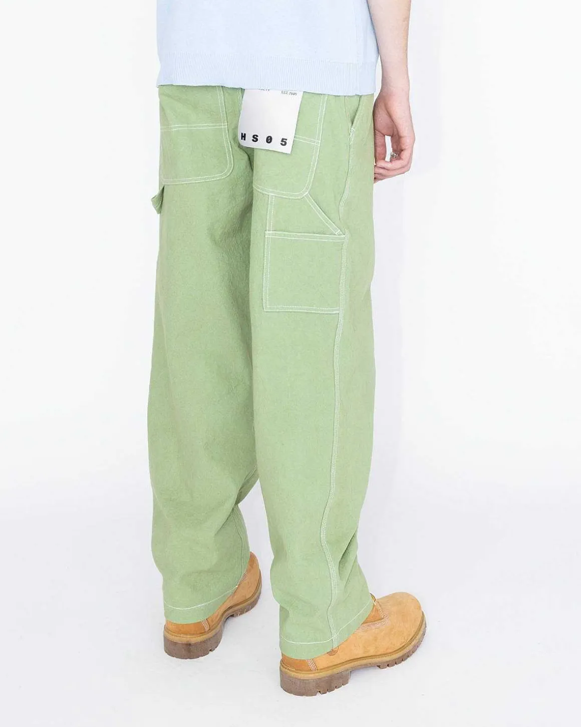 Soltorrede Canvas Carpenter Pants Gron