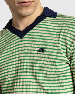 Sonic Langaermet Polo Ivory/Gron
