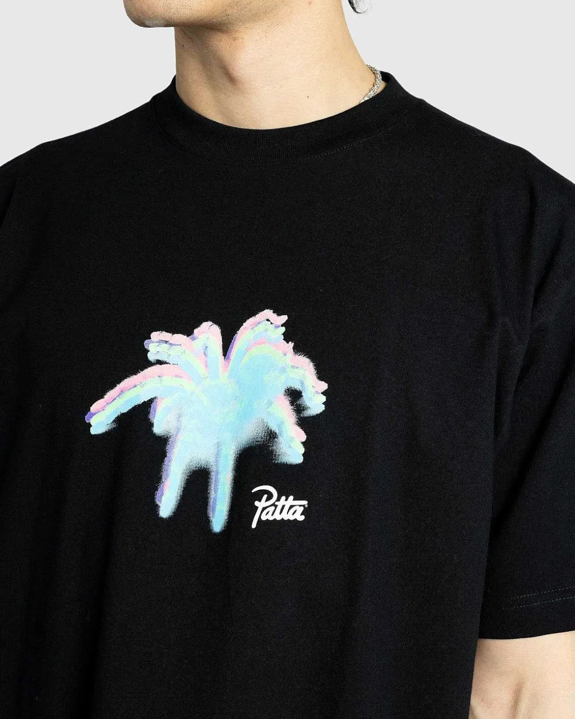 Spider T-Shirt Sort