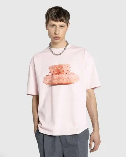Spiky Kop Og Underkop T-Shirt Pink