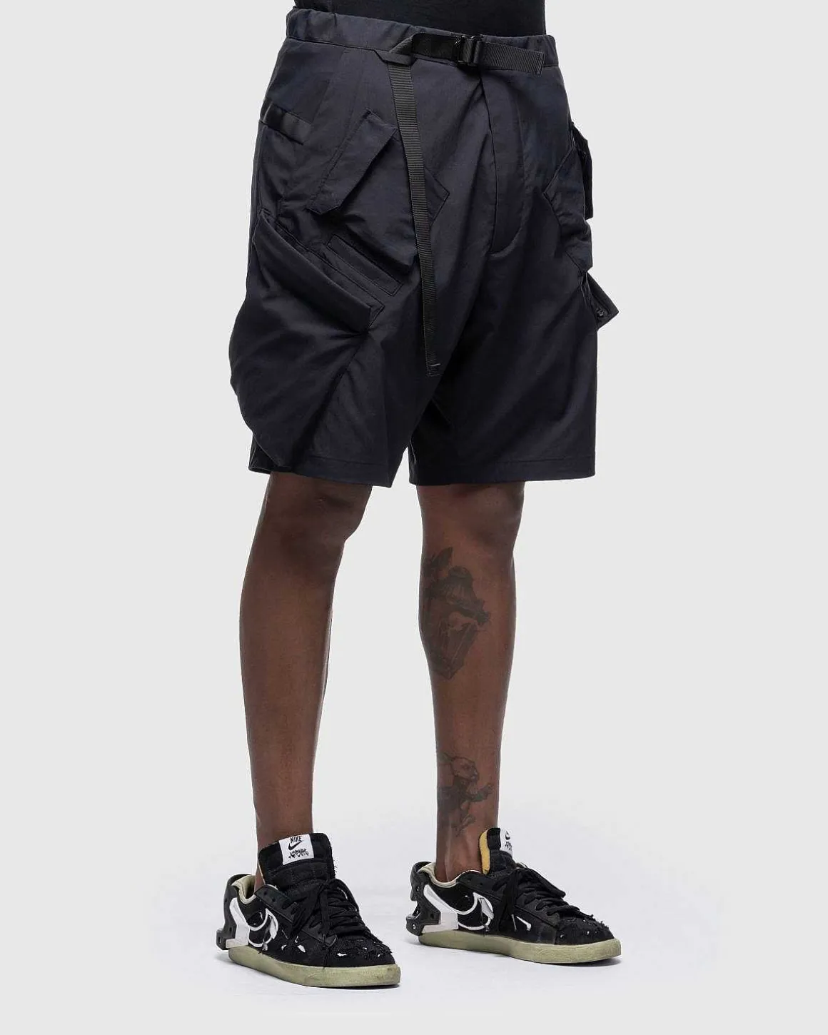 Sp29-M Nylon Stretch Bdu Shorts Sort