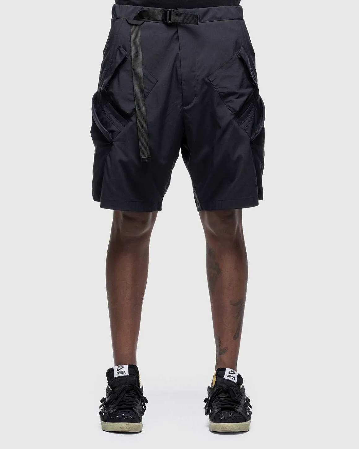 Sp29-M Nylon Stretch Bdu Shorts Sort