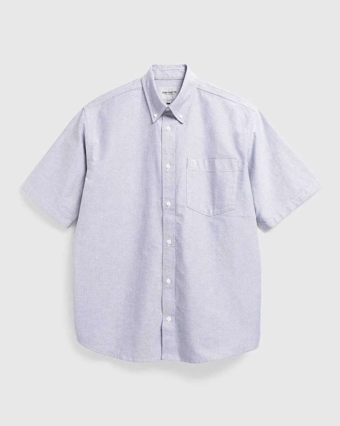 S/S Braxton Skjorte Charcoal/Voks