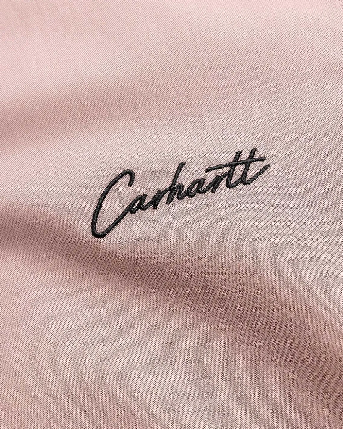 S/S Delray Skjorte Glassy Pink/Sort