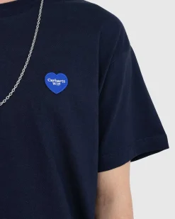 S/S Heart Patch T-Shirt Bla