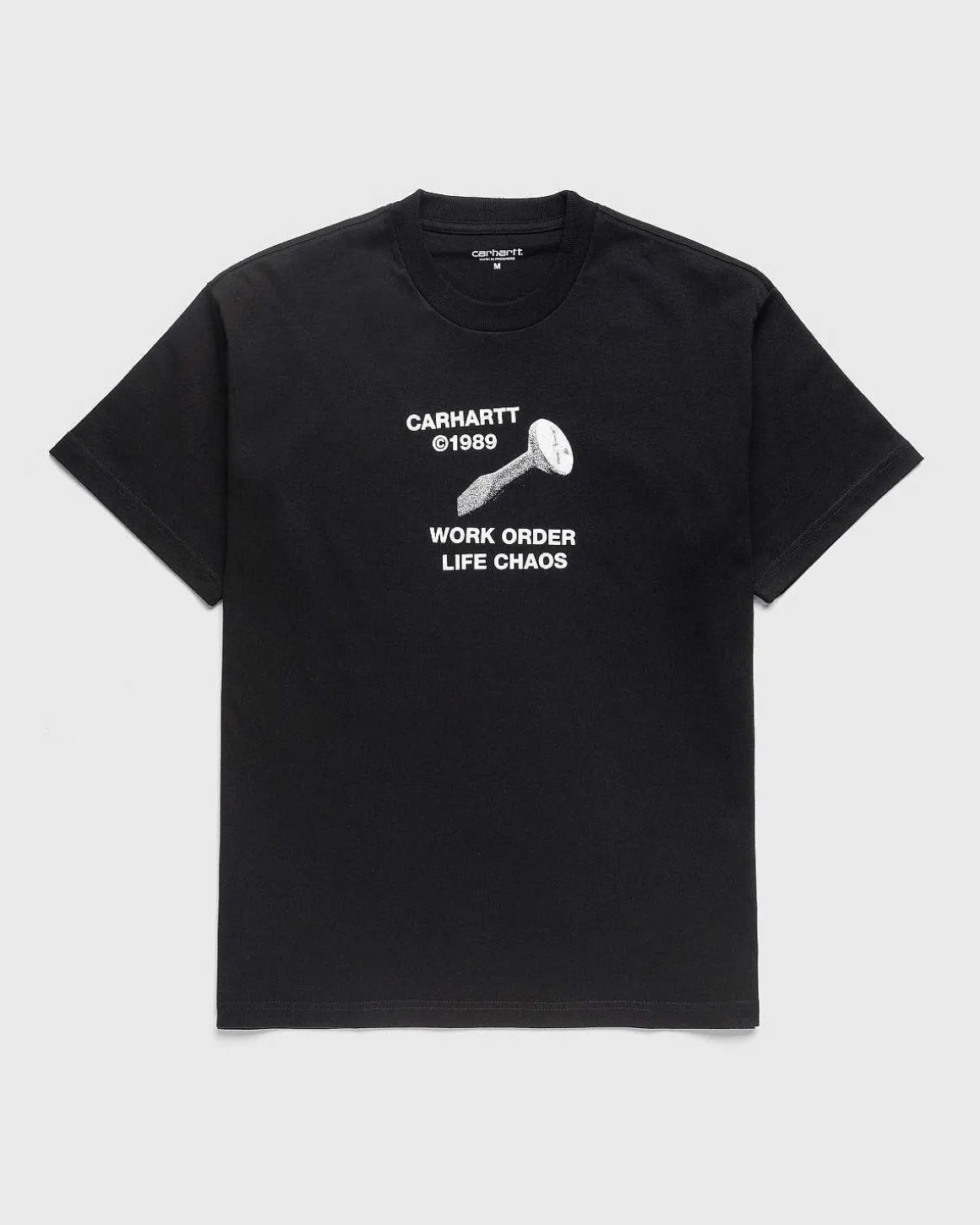 S/S Strange Screw T Shirt Sort