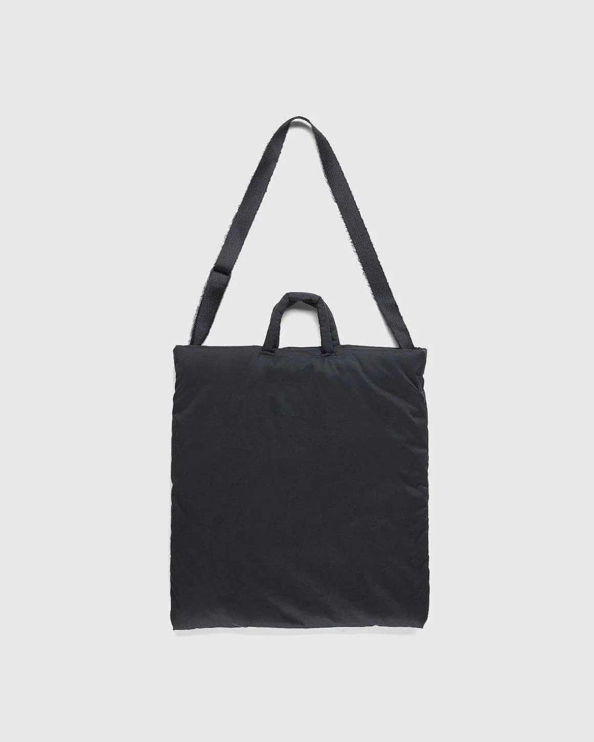 Stor Pudetote Sort Overflade Nylon