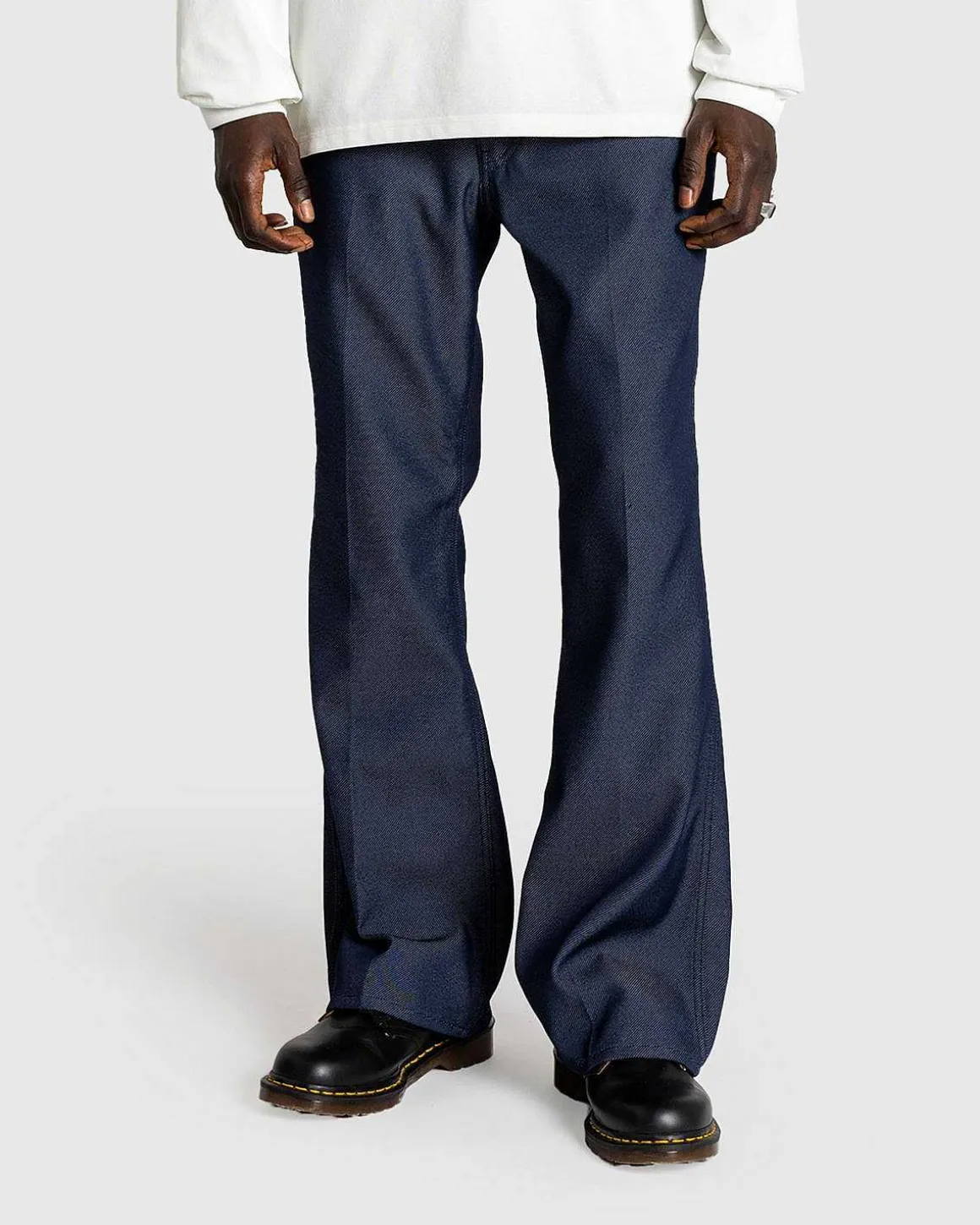 Stovleskaret Jean Poly Twill Navy
