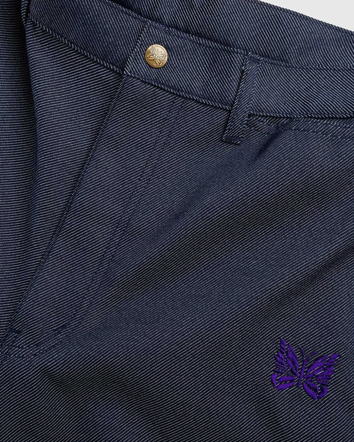 Stovleskaret Jean Poly Twill Navy