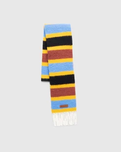 Stribet Alpaca Torklaede Multi