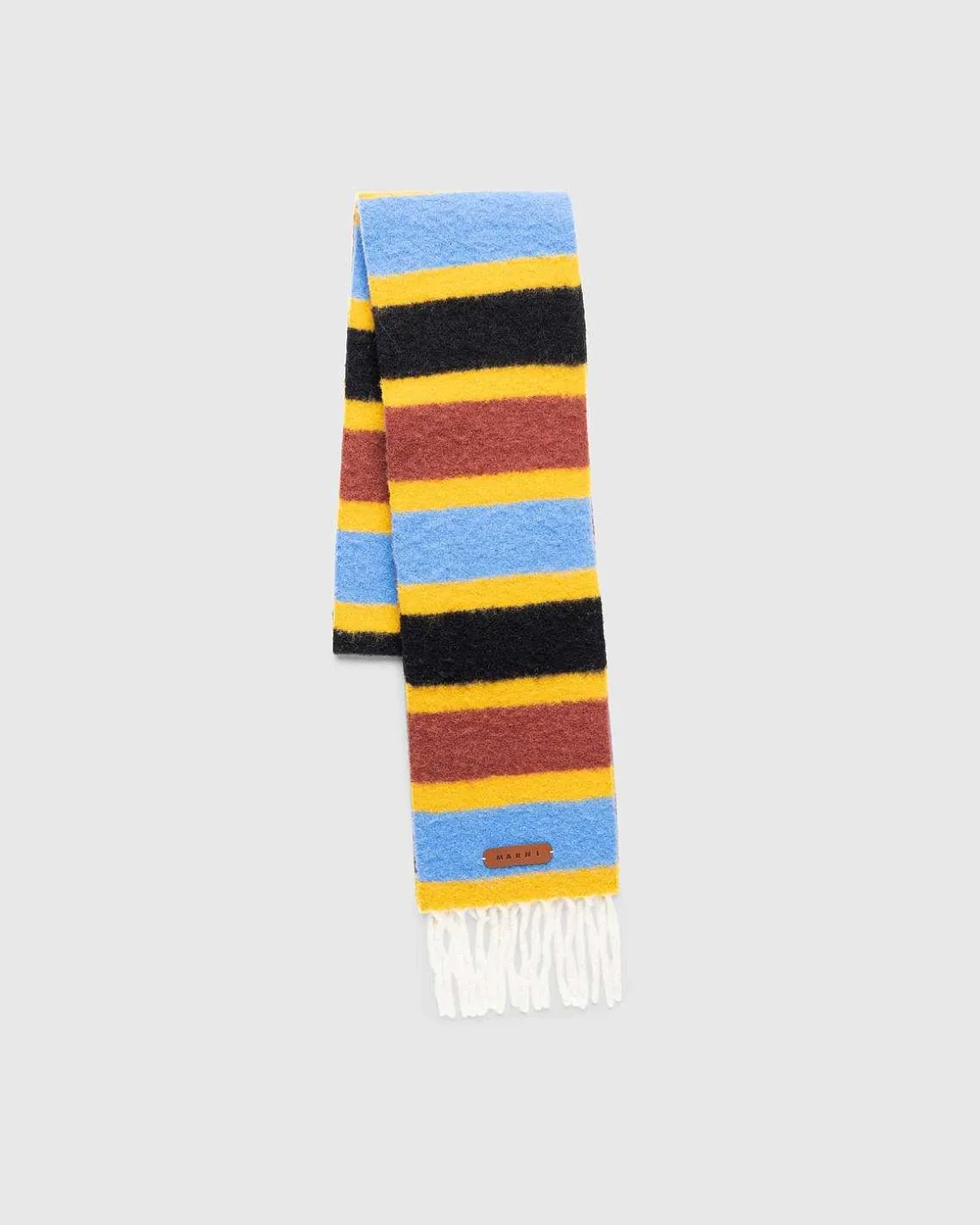 Stribet Alpaca Torklaede Multi