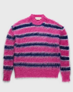 Stribet Mohair Sweater Multi