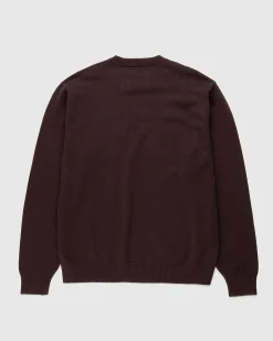 Strik Crewneck Brun
