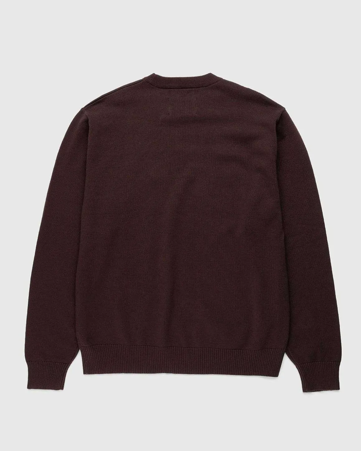 Strik Crewneck Brun