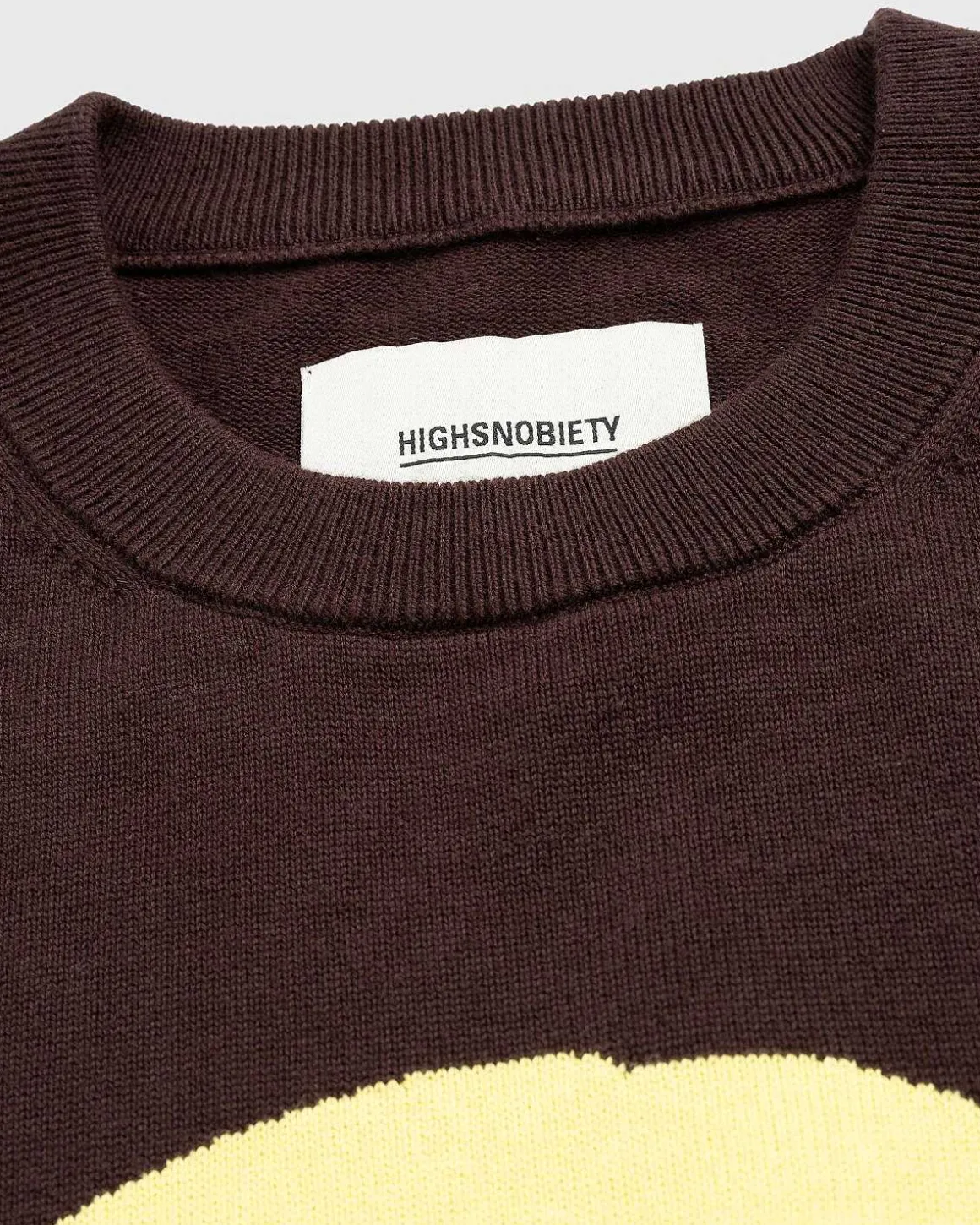 Strik Crewneck Brun
