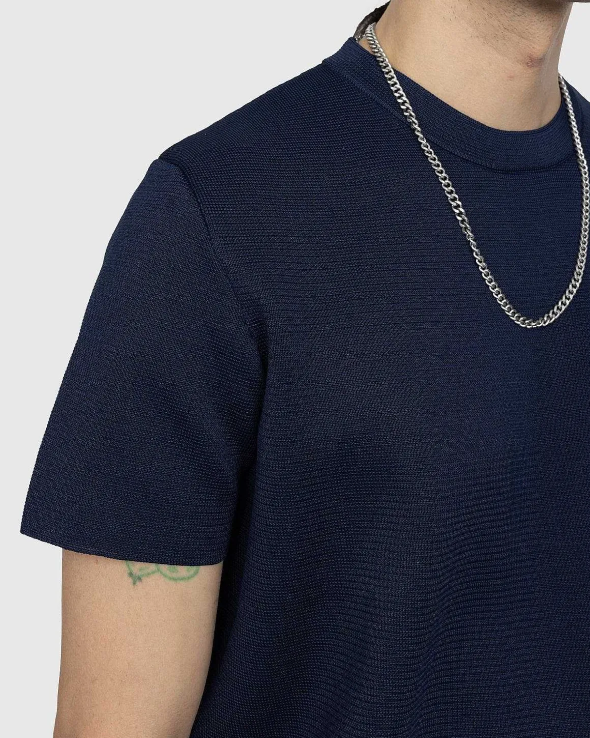 Strikket T-Shirt Digital Abyss Performance Poly