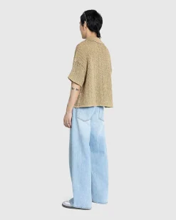 Strik Raffia Skjorte Rafia