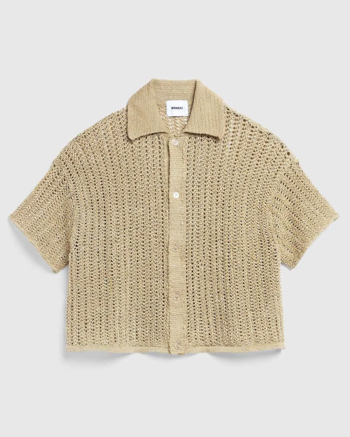 Strik Raffia Skjorte Rafia