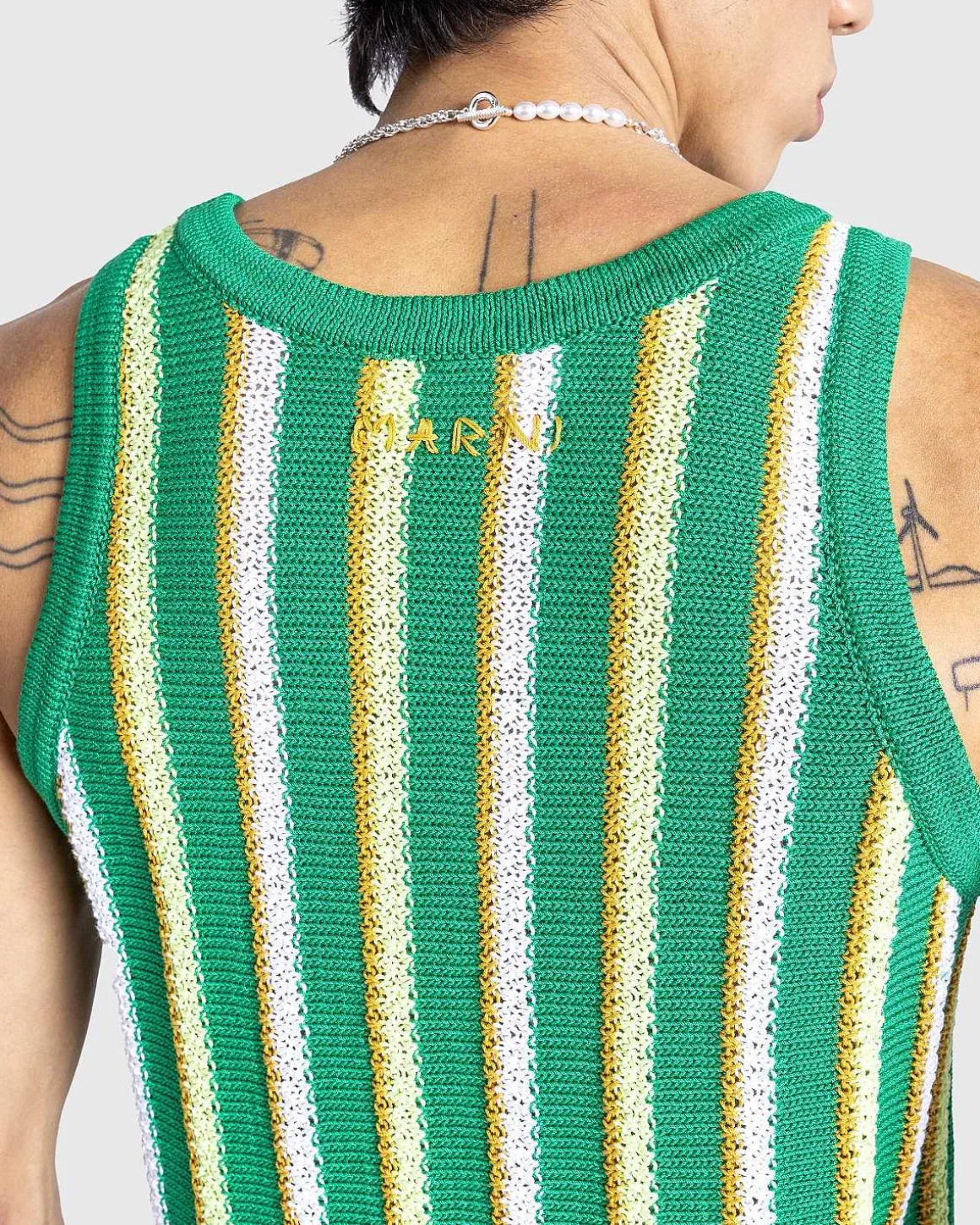 Strik Tank Top Sea Green