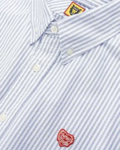 Stripe Bd Langaermet Skjorte Bla