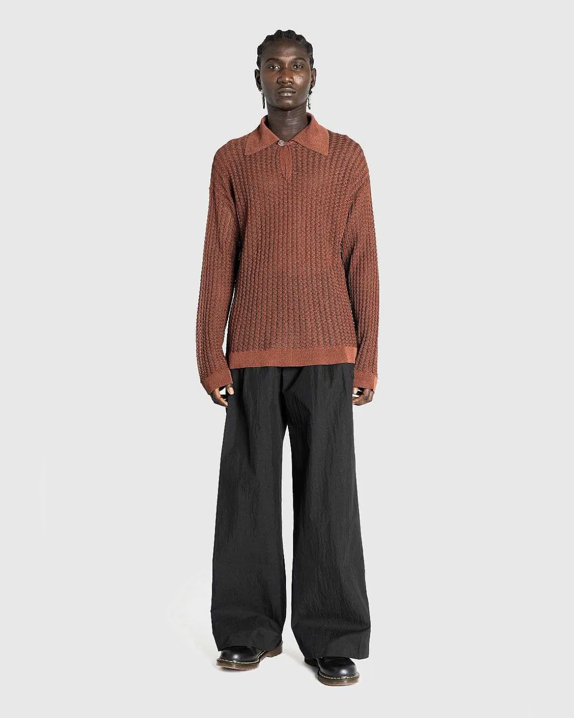 Super Loose Fit Pant Sort