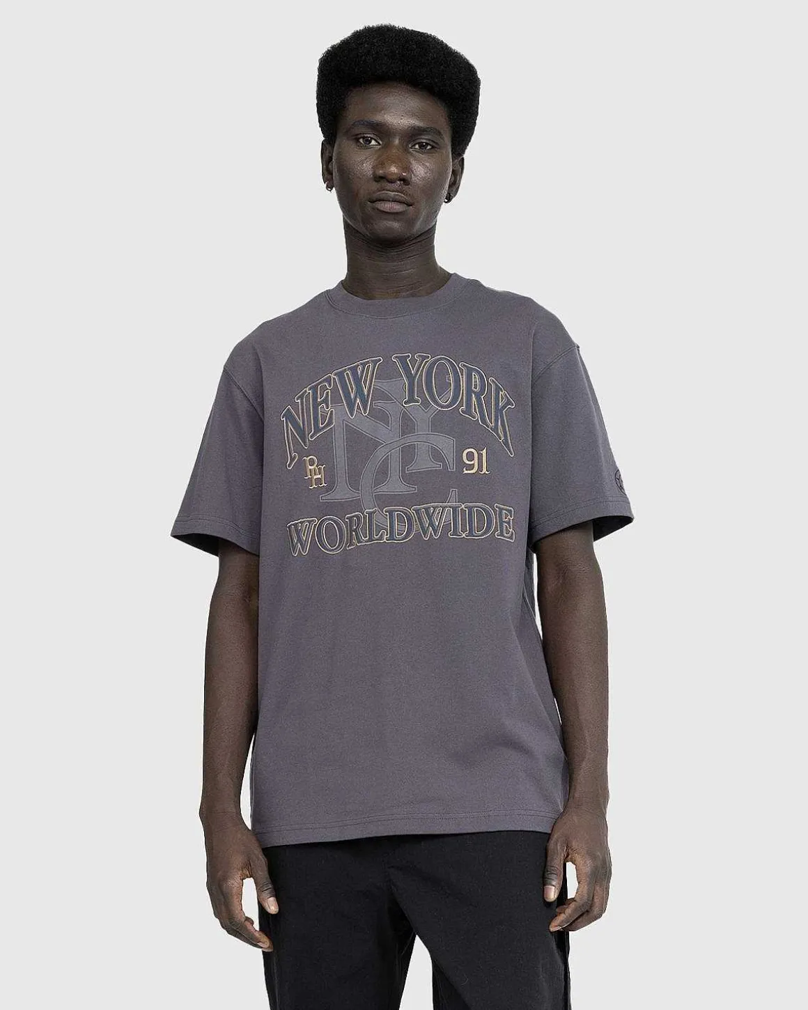 Svaervaegts Grafisk T-Shirt Mork Kul