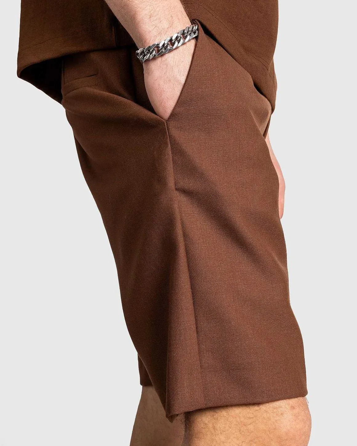 Sven Shorts Mid Brown Uld